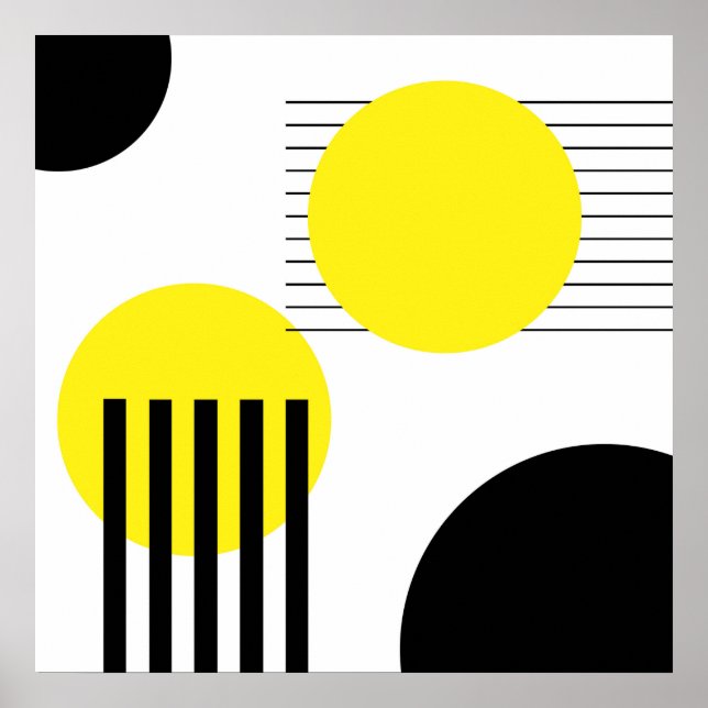 Poster Conception abstraite (Devant)