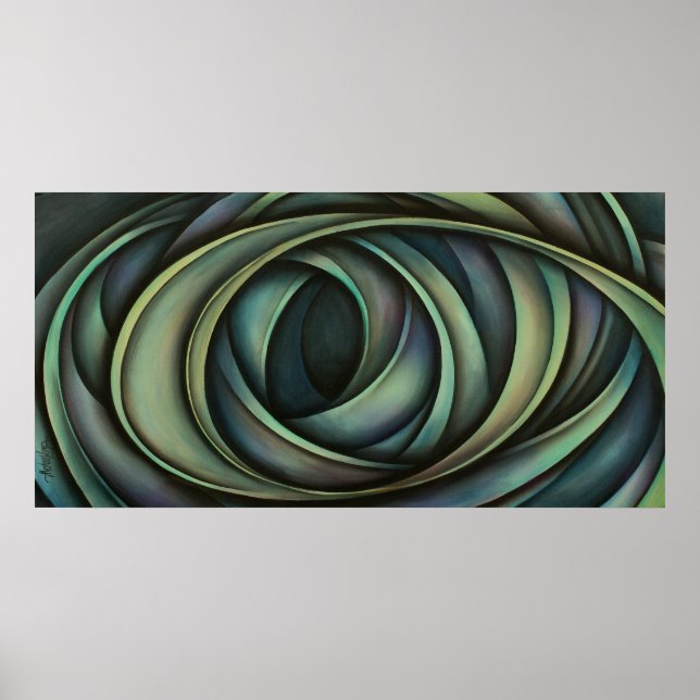 Poster Conception abstraite 11 (Devant)