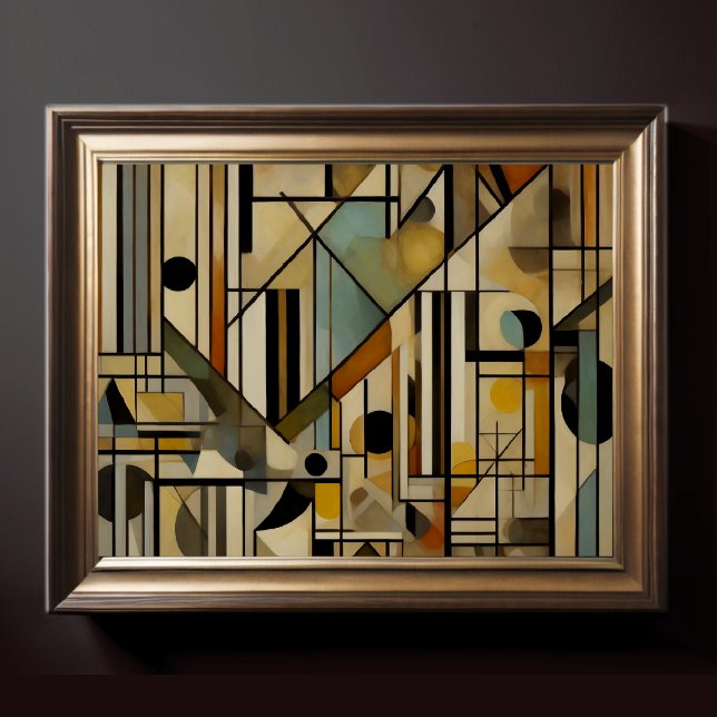 Poster Conception abstraite moderne 4:5 (Créateur téléchargé)