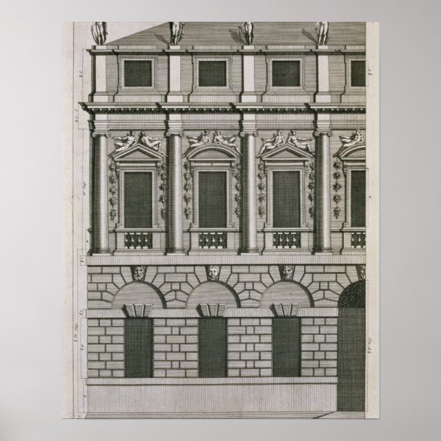 Poster Conception architecturale démontrant le propo pall (Devant)