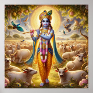 Poster Conception artistique gracieuse de Gopala Krishna