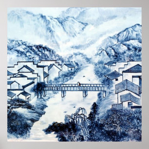 Poster conception asiatique