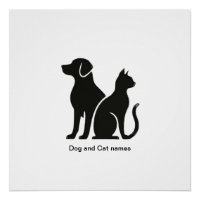 Conception de boho de chien et de chat