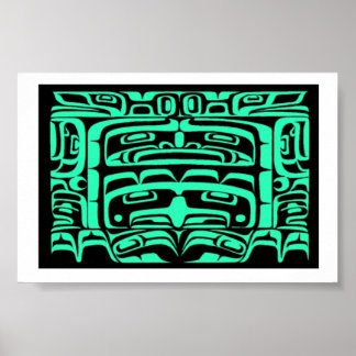 Poster Conception de boîte Bentwood