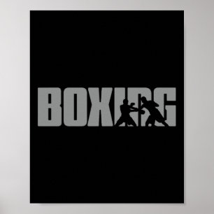 Poster Conception De Boxe Pour Boxer - Boxe