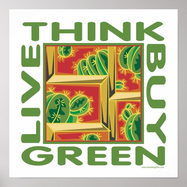 Poster Conception de Cactus (Devant)