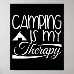 Poster Conception de camping-car - le camping est ma thér