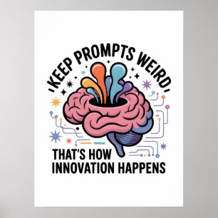 Poster Conception de cerveau d'innovation en intelligence