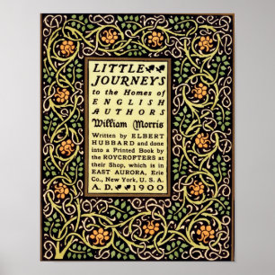Poster conception de couverture de livre mouvement Arts A