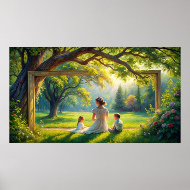 Poster Conception de la télévision par cadre (Devant)