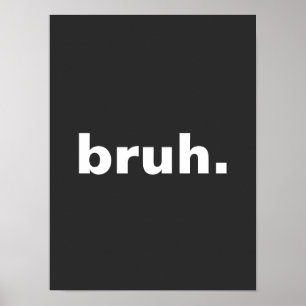 Poster conception de minimalisme d'un mot