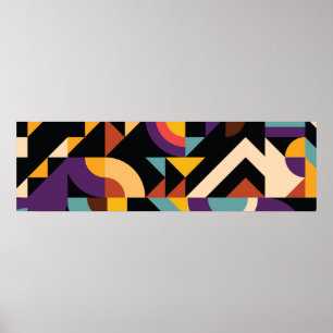 Poster Conception de motifs géométriques abstraits