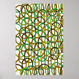 Poster Conception de motifs géométriques quantiques 