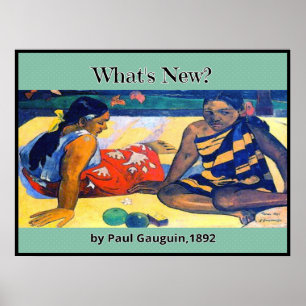 Poster Conception de Paul Gauguin