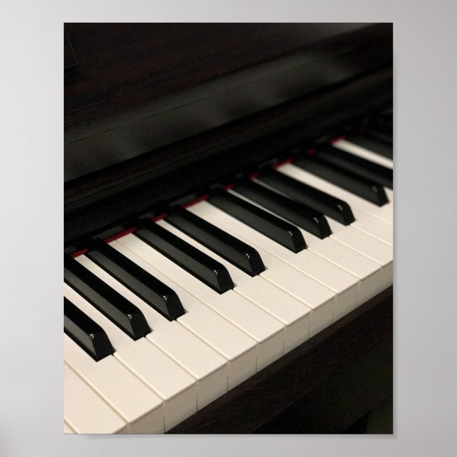 Poster Conception de piano cool (Devant)