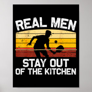 Poster Conception de pickleball pour hommes garçons pickl