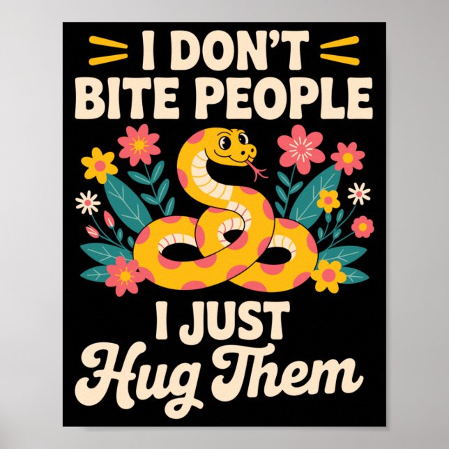Poster Conception de python royal pour hommes femmes enfa (Devant)