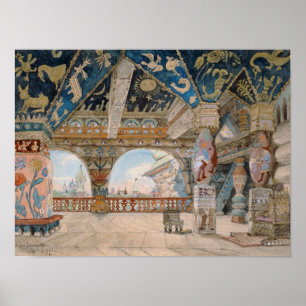 Poster Conception d'étape pour l'opéra de Nikolai