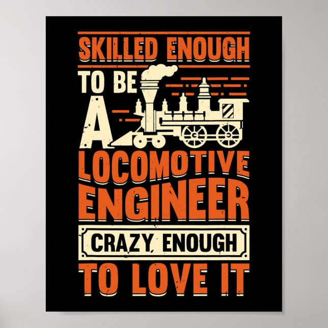 Poster Conception d'ingénierie ferroviaire pour un ingéni (Devant)