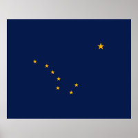 Conception du drapeau de l'État de l'Alaska