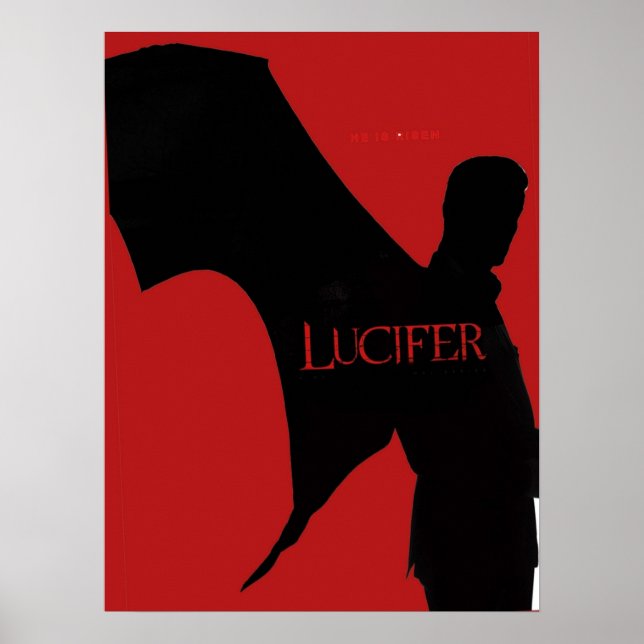 Poster Conception du show de Lucifer tv (Devant)