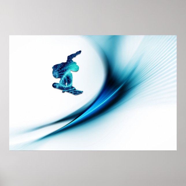 Poster Conception du snowboard (Devant)