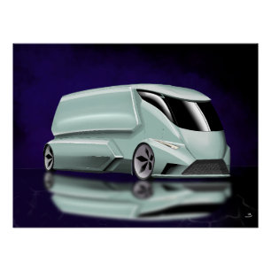 Poster Conception du véhicule