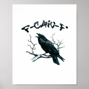 Poster Conception esthétique F-Caw-F