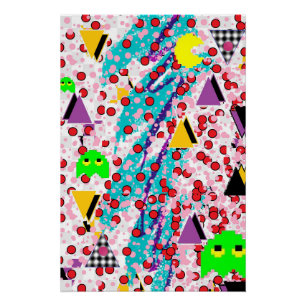 Poster Conception Memphis Packer-Man