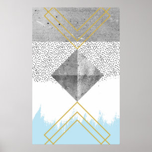 Poster Conception moderne Abstraite