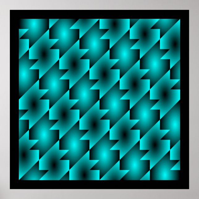 POSTER CONCEPTION MOTIF AQUA (Devant)