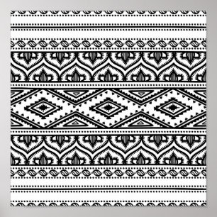 Poster Conception Motif ethnique 2