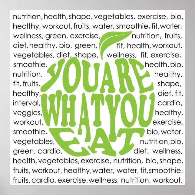 Poster Conception motivante de la condition physique (Devant)