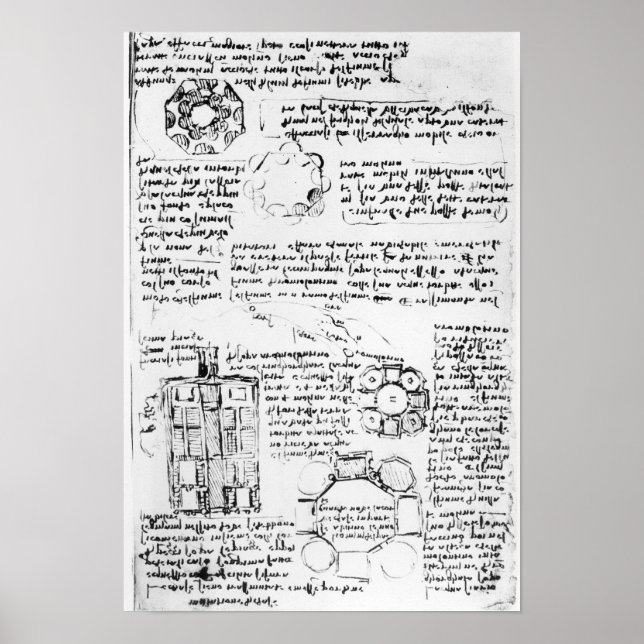 Poster Conception pour un palais et un parc (Devant)