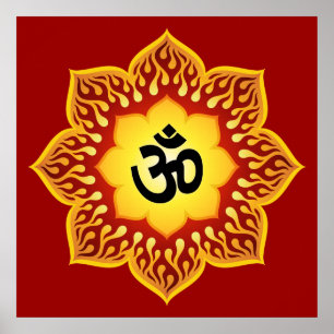 Poster Conception spirituelle de l'Om