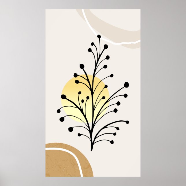 Poster Conception tendance moderne (Devant)