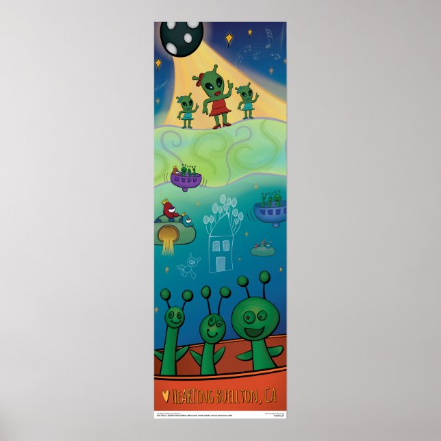 Poster - Concert Alien (Devant)