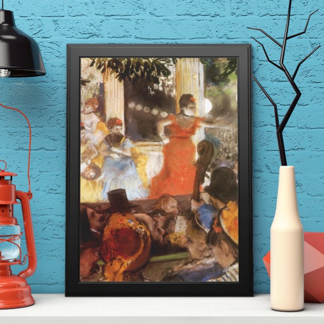 Poster Concert Café aux Ambassadeurs par Edgar Degas (Créateur téléchargé)