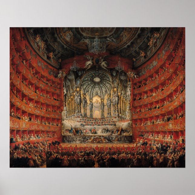 Poster Concert du cardinal de La Rochefoucauld (Devant)