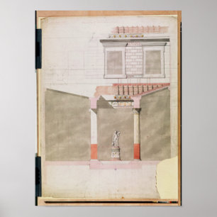 Poster Concevez pour l'oreillette du palais de Pompeiian