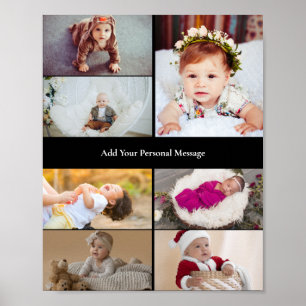 Poster Concevez votre propre collection de 7 photos