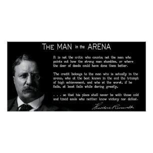 Poster Concise MAN dans le discours ARENA 1910