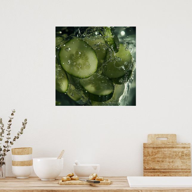 POSTER CONCOMBRE #1 (Cuisine)