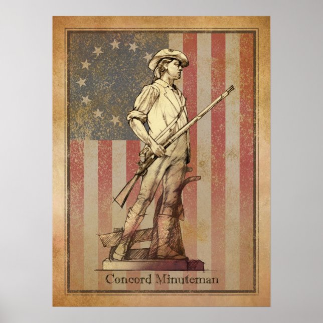 Poster Concord Minuteman (Devant)