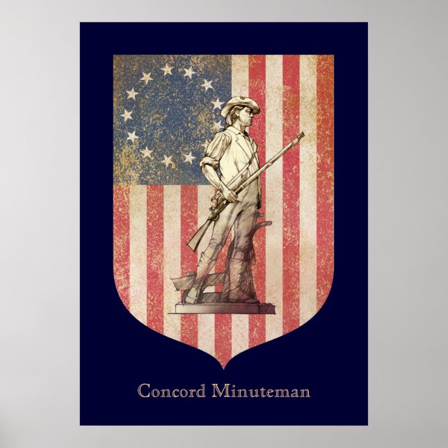 Poster Concord Minuteman (Devant)