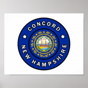 Poster Concord New Hampshire