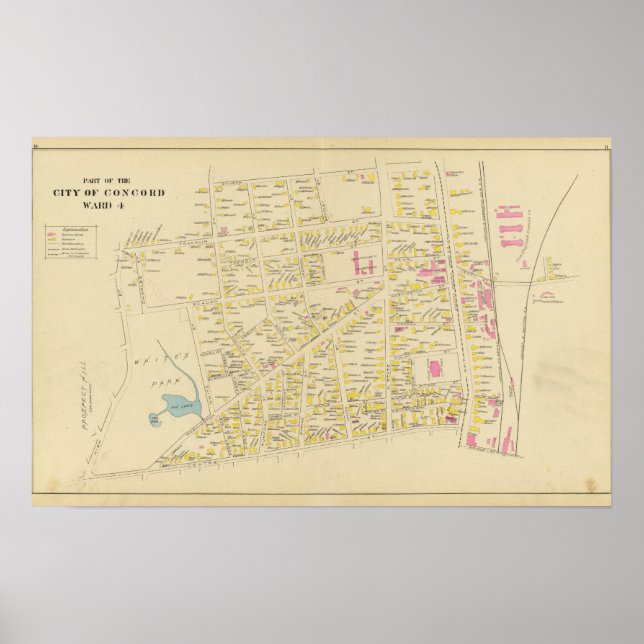 Poster Concord, Ward 4 (Devant)