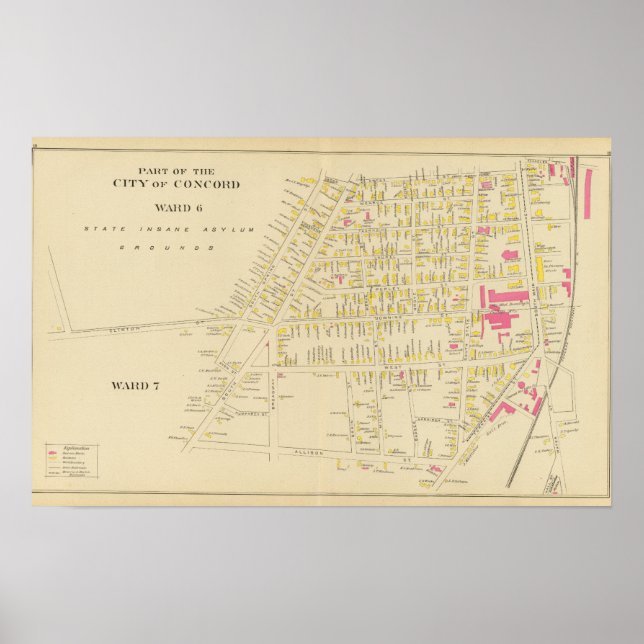 Poster Concord, Ward 67 (Devant)