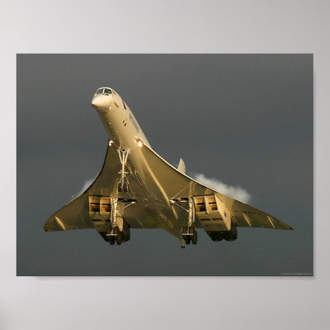 Poster Concorde de British Airways (Devant)
