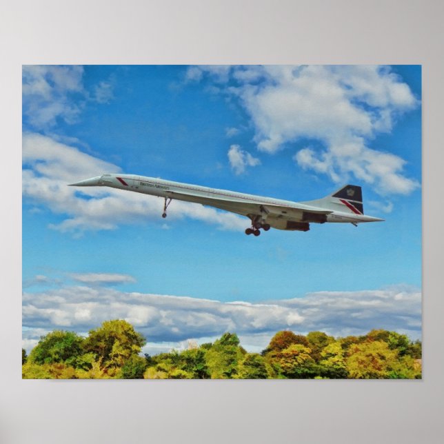 Poster Concorde sur Finals (Devant)